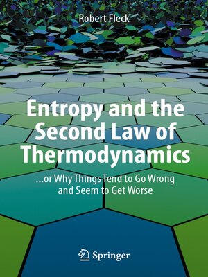 cover image of Entropy and the Second Law of Thermodynamics